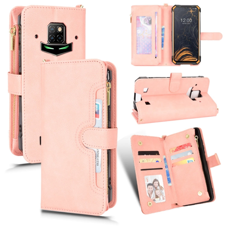 Litchi Texture Zipper Leather Phone Case, For Doogee S86 / S86 Pro, For Doogee S88 Pro / S88 Plus, For Doogee X96 Pro, For Sharp Aquos Zero6 / Aquos Air
