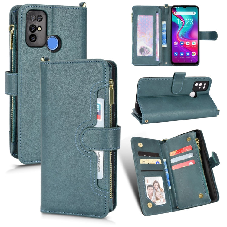 Litchi Texture Zipper Leather Phone Case, For Doogee S86 / S86 Pro, For Doogee S88 Pro / S88 Plus, For Doogee X96 Pro, For Sharp Aquos Zero6 / Aquos Air