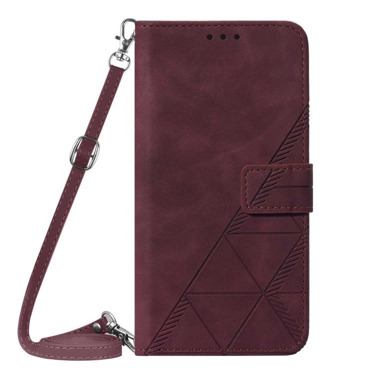 Crossbody 3D Embossed Flip Leather Phone Case, For Itel P37/Vision 2S/P651L, For Nokia G21/G11, For Motorola Moto G 5G 2022, For OnePlus Nord CE 2 5G, For Motorola Moto G Stylus 4G 2022