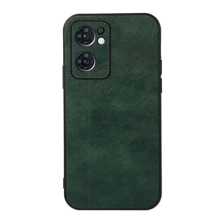 Accurate Hole Two-color Litchi Texture PU Phone Case, For OPPO Reno7 5G International, For Sony Xperia 1 IV