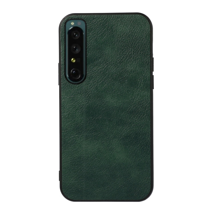 Accurate Hole Two-color Litchi Texture PU Phone Case, For OPPO Reno7 5G International, For Sony Xperia 1 IV