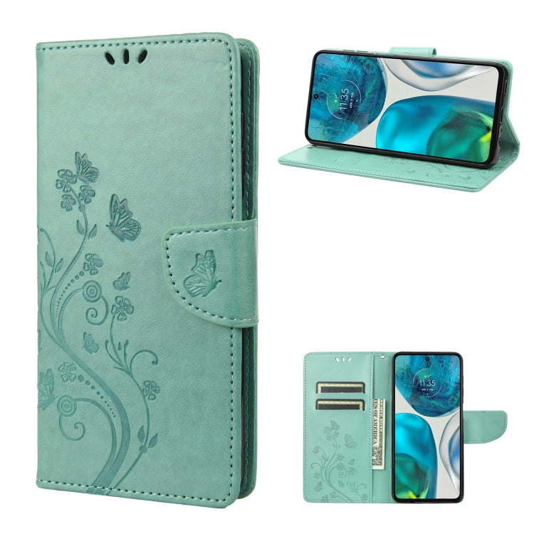 Embossed Butterfly Pattern Flip Leather Phone Case, For Motorola Moto G52, For Sony Xperia 10 IV