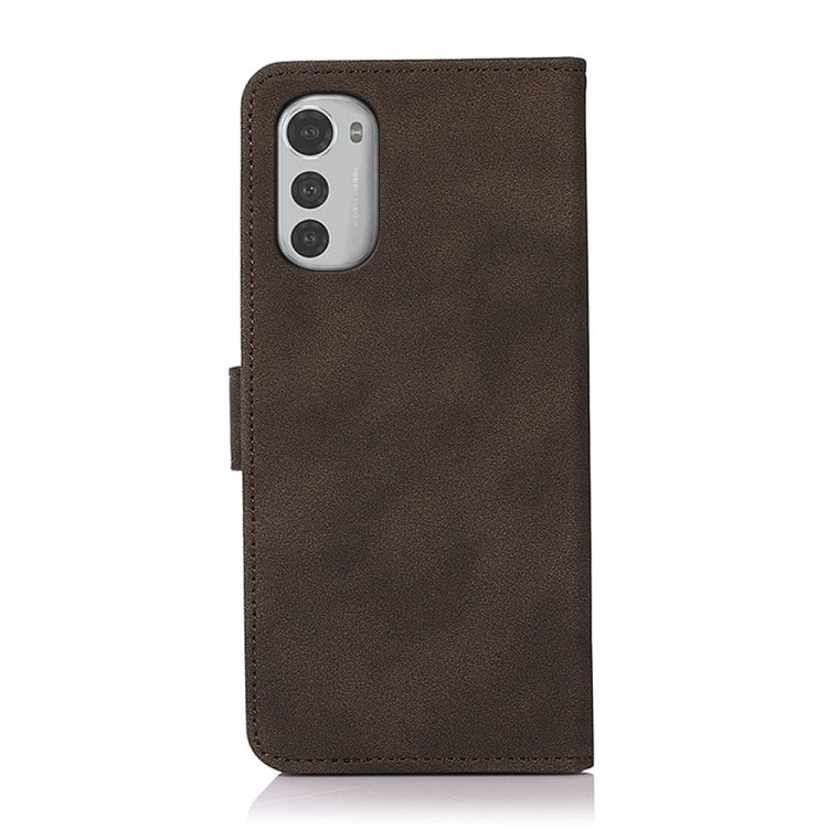 KHAZNEH Matte Texture Leather Phone Case
