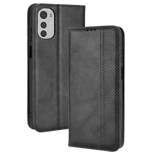 Magnetic Buckle Retro Texture Leather Phone Case, For Motorola Moto E32 4G, For Motorola Edge 30, For Motorola Moto G 5G 2022, For OPPO Realme 9 4G / 9 Pro+, For OPPO Realme 9 5G Global / 9 Pro, For OPPO Realme 9 5G India / V13 5G / 8 5G