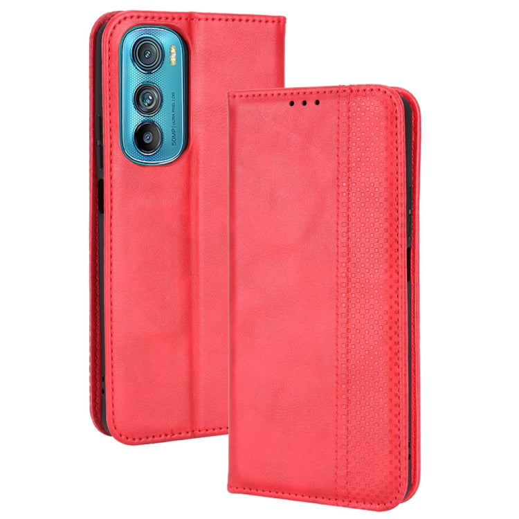 Magnetic Buckle Retro Texture Leather Phone Case, For Motorola Moto E32 4G, For Motorola Edge 30, For Motorola Moto G 5G 2022, For OPPO Realme 9 4G / 9 Pro+, For OPPO Realme 9 5G Global / 9 Pro, For OPPO Realme 9 5G India / V13 5G / 8 5G