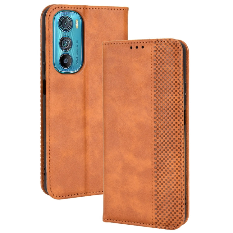 Magnetic Buckle Retro Texture Leather Phone Case, For Motorola Moto E32 4G, For Motorola Edge 30, For Motorola Moto G 5G 2022, For OPPO Realme 9 4G / 9 Pro+, For OPPO Realme 9 5G Global / 9 Pro, For OPPO Realme 9 5G India / V13 5G / 8 5G