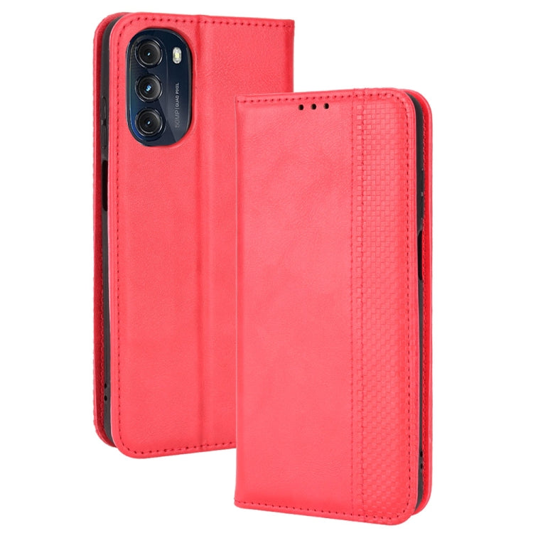 Magnetic Buckle Retro Texture Leather Phone Case, For Motorola Moto E32 4G, For Motorola Edge 30, For Motorola Moto G 5G 2022, For OPPO Realme 9 4G / 9 Pro+, For OPPO Realme 9 5G Global / 9 Pro, For OPPO Realme 9 5G India / V13 5G / 8 5G