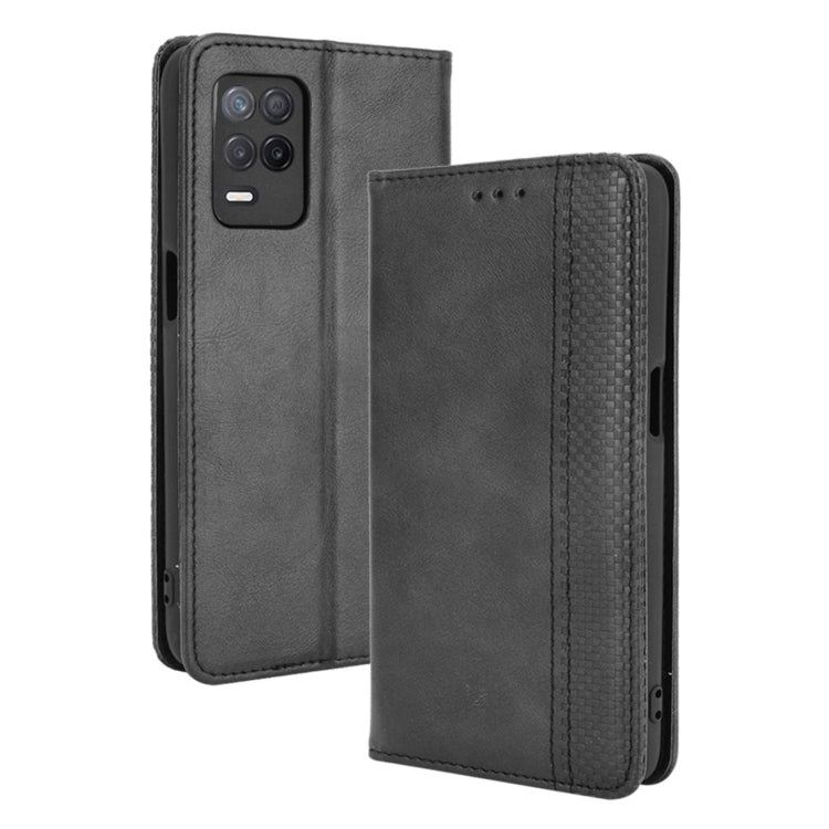 Magnetic Buckle Retro Texture Leather Phone Case, For Motorola Moto E32 4G, For Motorola Edge 30, For Motorola Moto G 5G 2022, For OPPO Realme 9 4G / 9 Pro+, For OPPO Realme 9 5G Global / 9 Pro, For OPPO Realme 9 5G India / V13 5G / 8 5G