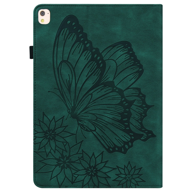 Big Butterfly Embossed Smart Leather Tablet Case, For iPad 10.2 2020 / Air 2019, For iPad Air 2 / 9.7 2018&2017, For iPad mini 2024 / mini 6, For iPad mini 2019 / 4 / 3 / 2 / 1, For iPad Pro 11 2022 / 2021&2020 / Air 2020 / 11 2024