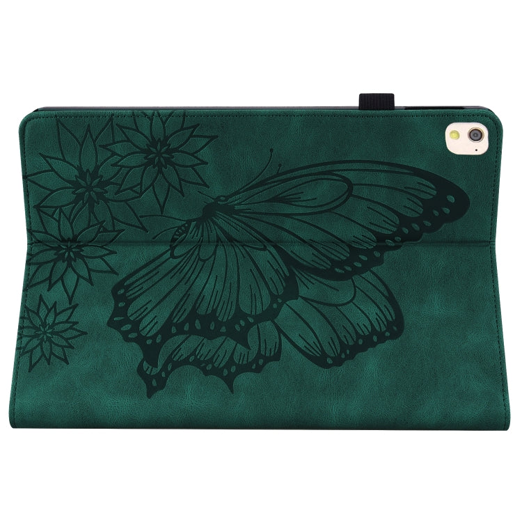 Big Butterfly Embossed Smart Leather Tablet Case, For iPad 10.2 2020 / Air 2019, For iPad Air 2 / 9.7 2018&2017, For iPad mini 2024 / mini 6, For iPad mini 2019 / 4 / 3 / 2 / 1, For iPad Pro 11 2022 / 2021&2020 / Air 2020 / 11 2024