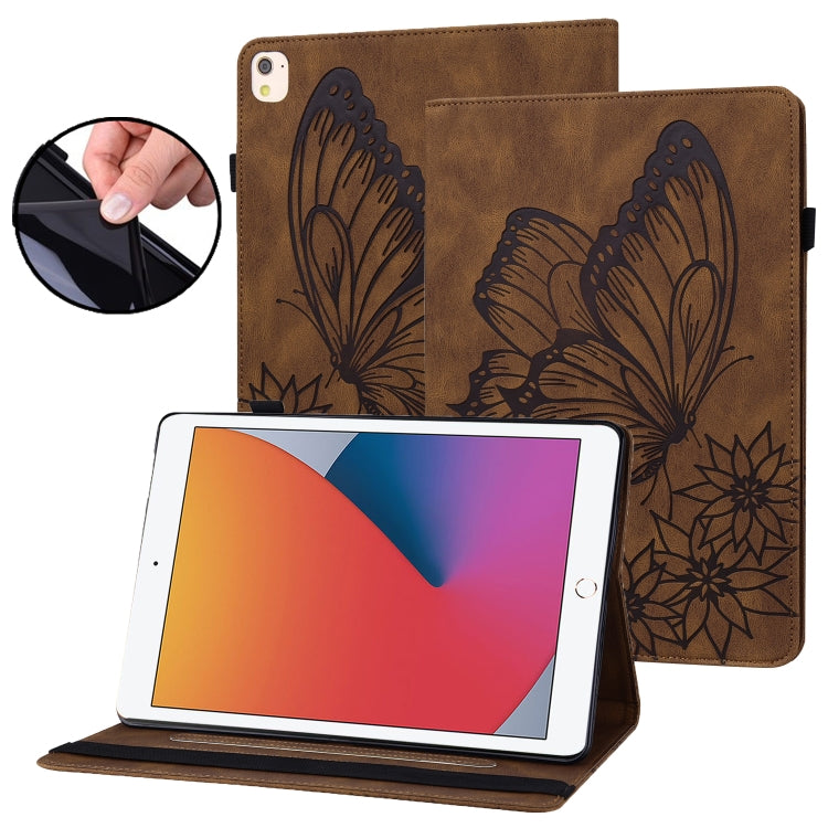 Big Butterfly Embossed Smart Leather Tablet Case, For iPad 10.2 2020 / Air 2019, For iPad Air 2 / 9.7 2018&2017, For iPad mini 2024 / mini 6, For iPad mini 2019 / 4 / 3 / 2 / 1, For iPad Pro 11 2022 / 2021&2020 / Air 2020 / 11 2024