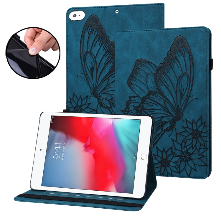 Big Butterfly Embossed Smart Leather Tablet Case, For iPad 10.2 2020 / Air 2019, For iPad Air 2 / 9.7 2018&2017, For iPad mini 2024 / mini 6, For iPad mini 2019 / 4 / 3 / 2 / 1, For iPad Pro 11 2022 / 2021&2020 / Air 2020 / 11 2024