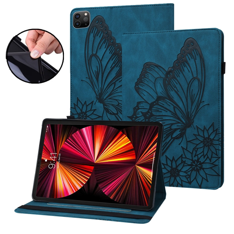 Big Butterfly Embossed Smart Leather Tablet Case, For iPad 10.2 2020 / Air 2019, For iPad Air 2 / 9.7 2018&2017, For iPad mini 2024 / mini 6, For iPad mini 2019 / 4 / 3 / 2 / 1, For iPad Pro 11 2022 / 2021&2020 / Air 2020 / 11 2024