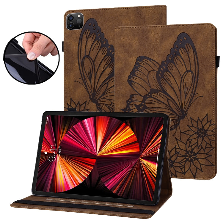 Big Butterfly Embossed Smart Leather Tablet Case, For iPad 10.2 2020 / Air 2019, For iPad Air 2 / 9.7 2018&2017, For iPad mini 2024 / mini 6, For iPad mini 2019 / 4 / 3 / 2 / 1, For iPad Pro 11 2022 / 2021&2020 / Air 2020 / 11 2024