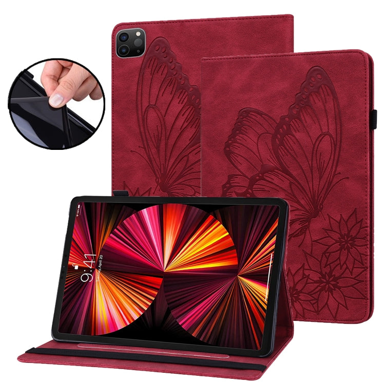 Big Butterfly Embossed Smart Leather Tablet Case, For iPad 10.2 2020 / Air 2019, For iPad Air 2 / 9.7 2018&2017, For iPad mini 2024 / mini 6, For iPad mini 2019 / 4 / 3 / 2 / 1, For iPad Pro 11 2022 / 2021&2020 / Air 2020 / 11 2024