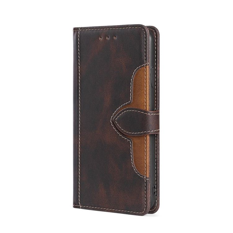 Stitching Skin Feel Magnetic Buckle Horizontal Flip PU Leather Case, For OnePlus Nord CE 2 5G, For ZTE Tempo X/Vantage/Z839/N9137