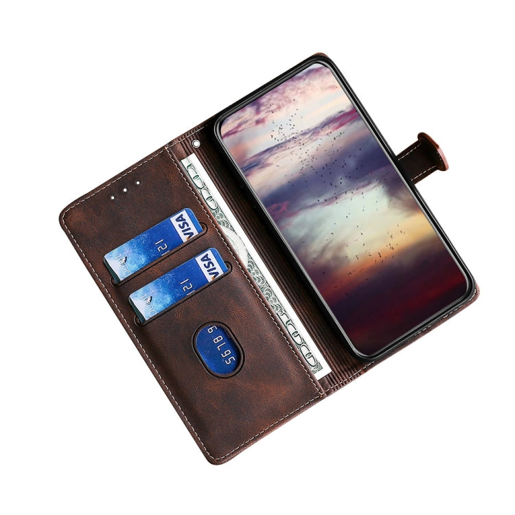 Stitching Skin Feel Magnetic Buckle Horizontal Flip PU Leather Case, For OnePlus Nord CE 2 5G, For ZTE Tempo X/Vantage/Z839/N9137