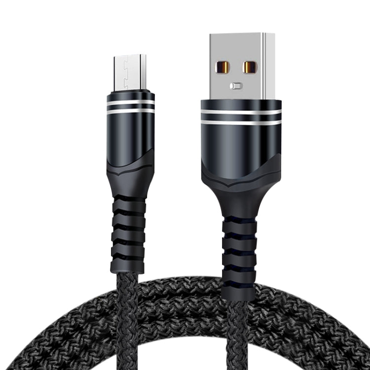 6A Woven Style USB Charging Cable, Cable Length: 1m, USB-C / Type-C, Micro USB, 8 Pin