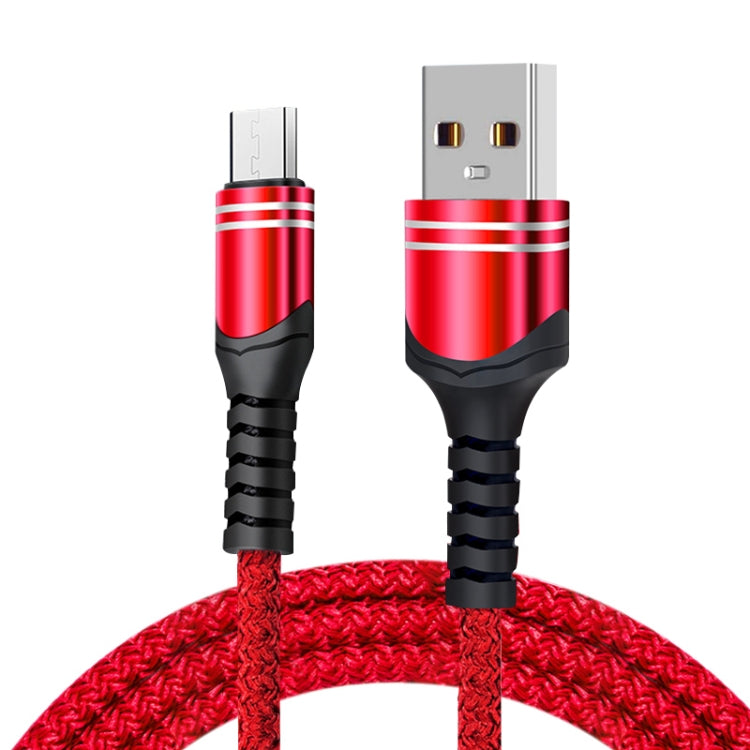 6A Woven Style USB Charging Cable, Cable Length: 1m, USB-C / Type-C, Micro USB, 8 Pin