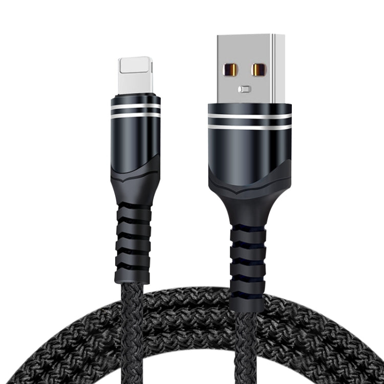 6A Woven Style USB Charging Cable, Cable Length: 1m, USB-C / Type-C, Micro USB, 8 Pin