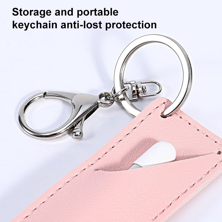 PU Leather Shockproof Protective Case with Metal Buckle for Apple Pencil 1 / 2, Case with Metal Buckle