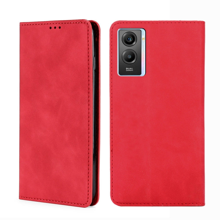 Skin Feel Magnetic Horizontal Flip Leather Phone Case, For Google Pixel 7 5G, For vivo Y55s 5G, For Nokia G21 / G11, For vivo Y76s / Y74s, For Nokia X100, For Sony Xperia Ace III