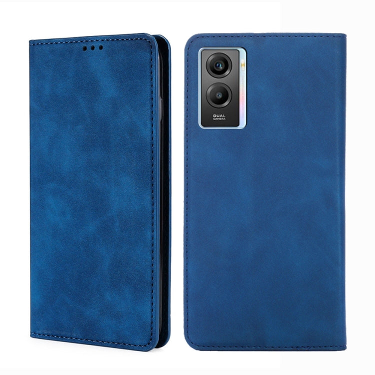 Skin Feel Magnetic Horizontal Flip Leather Phone Case, For Google Pixel 7 5G, For vivo Y55s 5G, For Nokia G21 / G11, For vivo Y76s / Y74s, For Nokia X100, For Sony Xperia Ace III