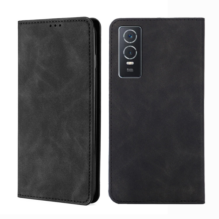 Skin Feel Magnetic Horizontal Flip Leather Phone Case, For Google Pixel 7 5G, For vivo Y55s 5G, For Nokia G21 / G11, For vivo Y76s / Y74s, For Nokia X100, For Sony Xperia Ace III