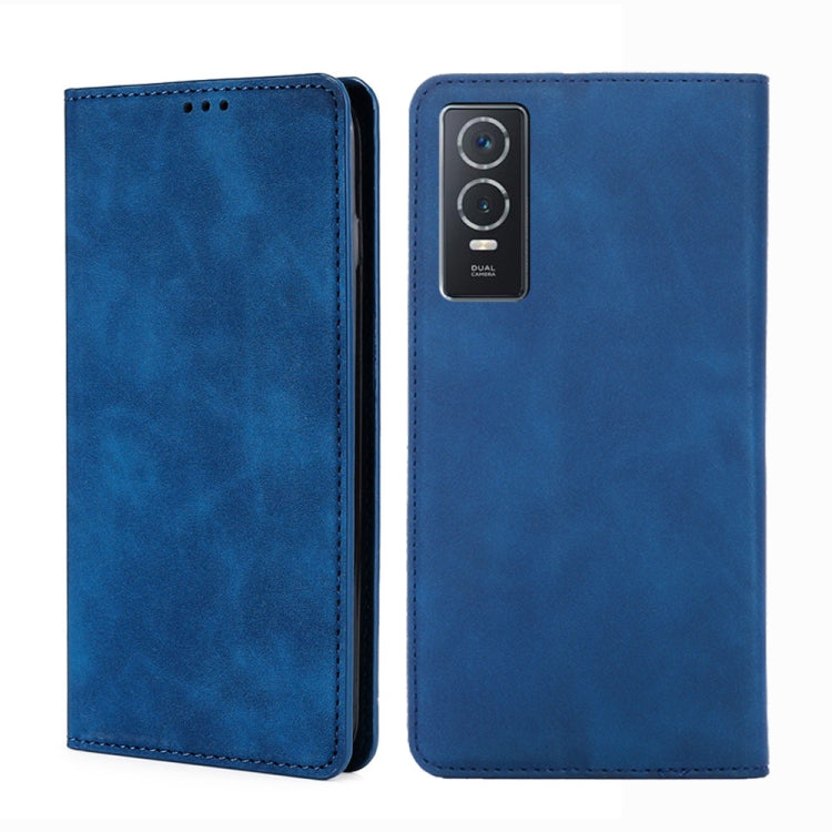 Skin Feel Magnetic Horizontal Flip Leather Phone Case, For Google Pixel 7 5G, For vivo Y55s 5G, For Nokia G21 / G11, For vivo Y76s / Y74s, For Nokia X100, For Sony Xperia Ace III