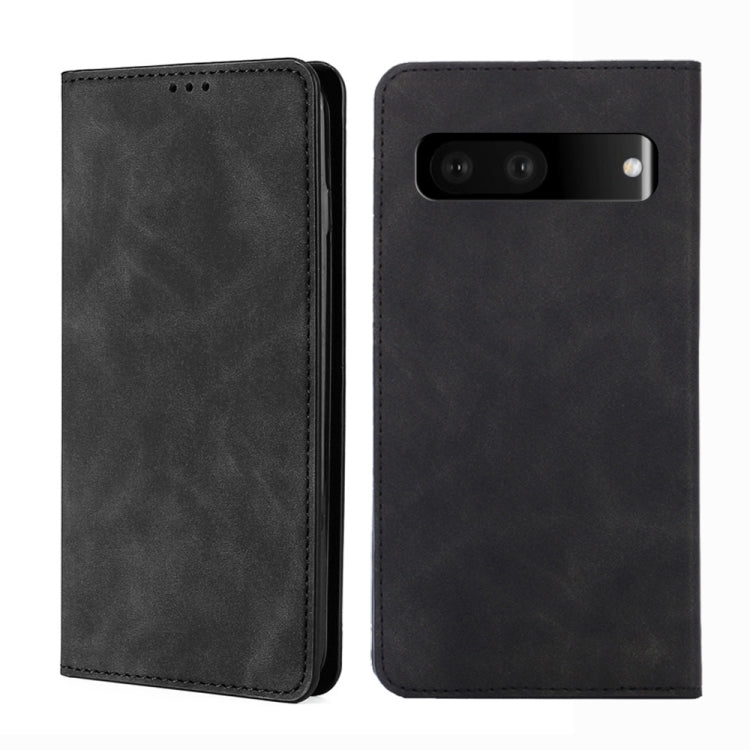 Skin Feel Magnetic Horizontal Flip Leather Phone Case, For Google Pixel 7 5G, For vivo Y55s 5G, For Nokia G21 / G11, For vivo Y76s / Y74s, For Nokia X100, For Sony Xperia Ace III