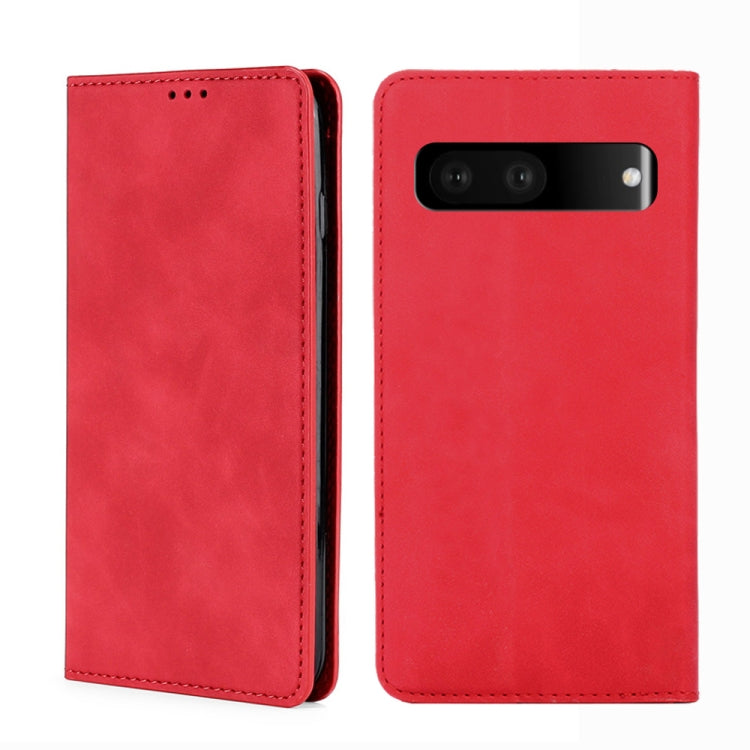 Skin Feel Magnetic Horizontal Flip Leather Phone Case, For Google Pixel 7 5G, For vivo Y55s 5G, For Nokia G21 / G11, For vivo Y76s / Y74s, For Nokia X100, For Sony Xperia Ace III