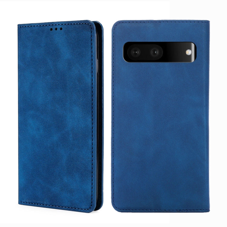 Skin Feel Magnetic Horizontal Flip Leather Phone Case, For Google Pixel 7 5G, For vivo Y55s 5G, For Nokia G21 / G11, For vivo Y76s / Y74s, For Nokia X100, For Sony Xperia Ace III