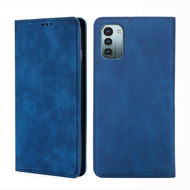 Skin Feel Magnetic Horizontal Flip Leather Phone Case, For Google Pixel 7 5G, For vivo Y55s 5G, For Nokia G21 / G11, For vivo Y76s / Y74s, For Nokia X100, For Sony Xperia Ace III