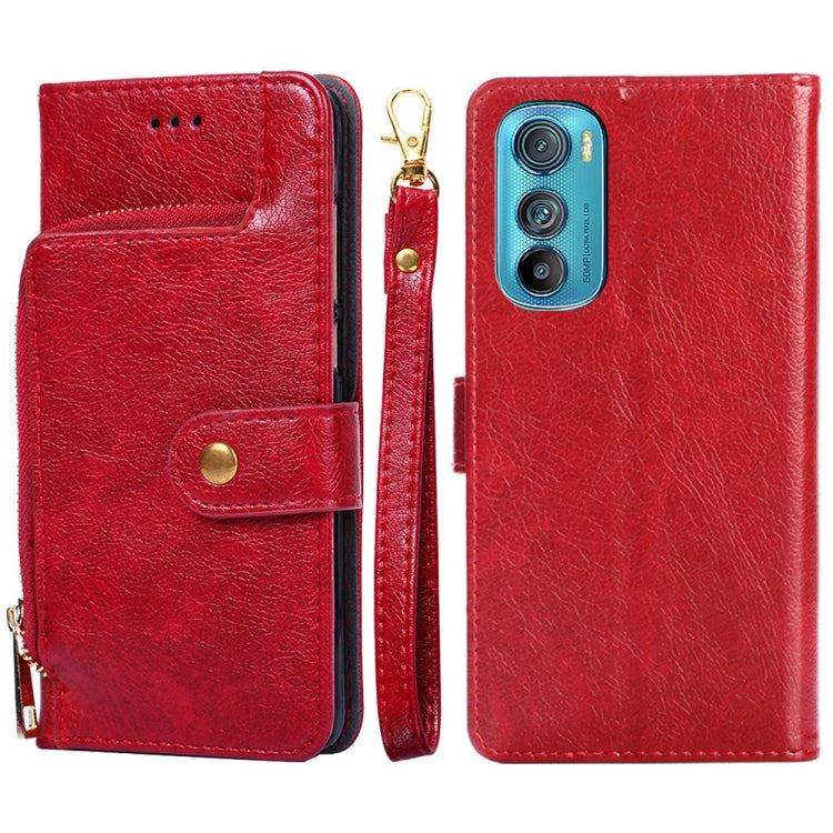 Zipper Bag Leather Phone Case, For Motorola Moto E32, For Motorola Edge 30 Pro, For OPPO A36/A76 4G Global, For Motorola Edge 30, For OPPO A57 5G 2022/Realme Q5i, For Motorola Moto G22