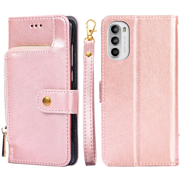 Zipper Bag Leather Phone Case, For Motorola Moto E32, For Motorola Edge 30 Pro, For OPPO A36/A76 4G Global, For Motorola Edge 30, For OPPO A57 5G 2022/Realme Q5i, For Motorola Moto G22, For OPPO A95 5G, For Motorola Moto G52 4G/Moto G82 5G