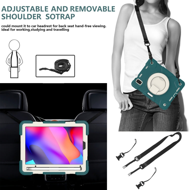 Silicone + PC Full Body Protection Tablet Case With Holder & Strap, For iPad mini 2021, For iPad mini 4 2015/mini 2019, For Samsung Galaxy Tab A 8.0 2019
