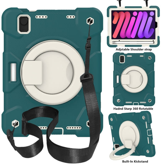 Silicone + PC Full Body Protection Tablet Case With Holder & Strap