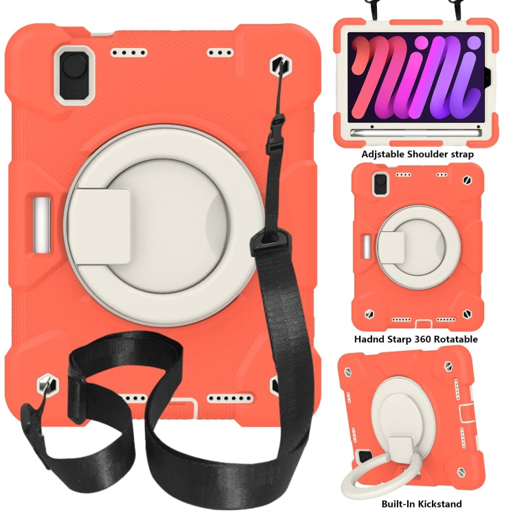 Silicone + PC Full Body Protection Tablet Case With Holder & Strap, For iPad mini 2021, For iPad mini 4 2015/mini 2019, For Samsung Galaxy Tab A 8.0 2019