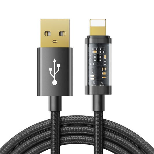 JOYROOM S-UL012A12 USB-A to 8 Pin 2.4A Sync Data Cable, 1.2m USB-A to 8 Pin, 2m USB-A to 8 Pin