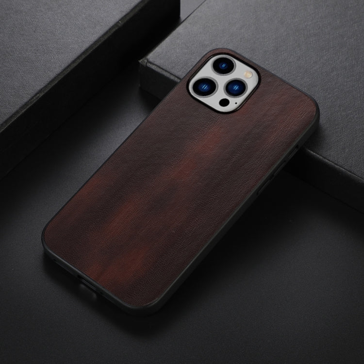 Yellow Cow Texture PU Phone Case, For iPhone 14 Plus, For iPhone 14 Pro Max, For iPhone 14 Pro, For iPhone 14