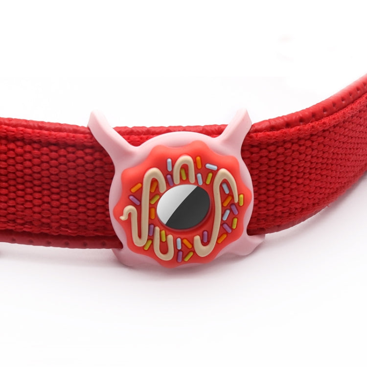 Donut Pet Collar Anti-scratch Shockproof Silicone Cover For AirTag, 1, 2