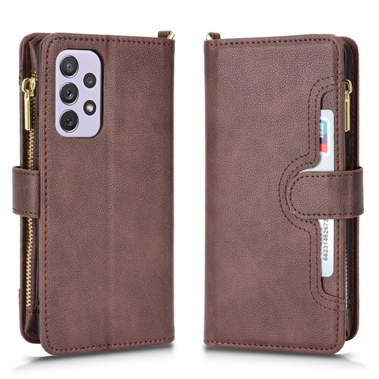 Litchi Texture Zipper Leather Phone Case, For OnePlus Nord N200 5G, For Samsung Galaxy A53, For Samsung Galaxy M32 4G, For Samsung Galaxy Note20