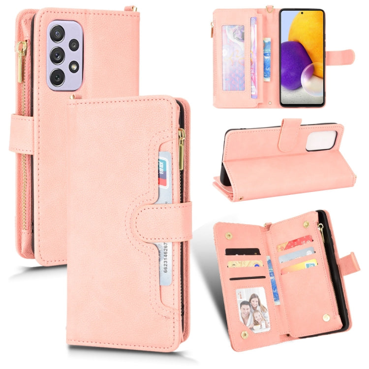 Litchi Texture Zipper Leather Phone Case, For OnePlus Nord N200 5G, For Samsung Galaxy A53, For Samsung Galaxy M32 4G, For Samsung Galaxy Note20