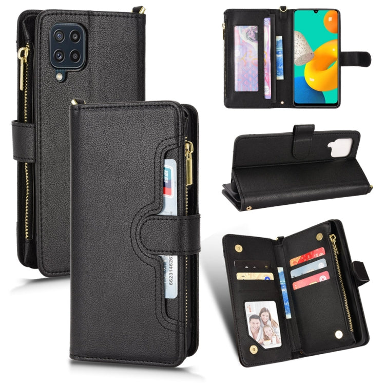 Litchi Texture Zipper Leather Phone Case, For OnePlus Nord N200 5G, For Samsung Galaxy A53, For Samsung Galaxy M32 4G, For Samsung Galaxy Note20