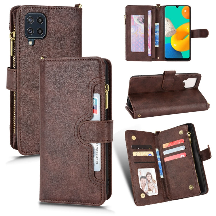 Litchi Texture Zipper Leather Phone Case, For OnePlus Nord N200 5G, For Samsung Galaxy A53, For Samsung Galaxy M32 4G, For Samsung Galaxy Note20