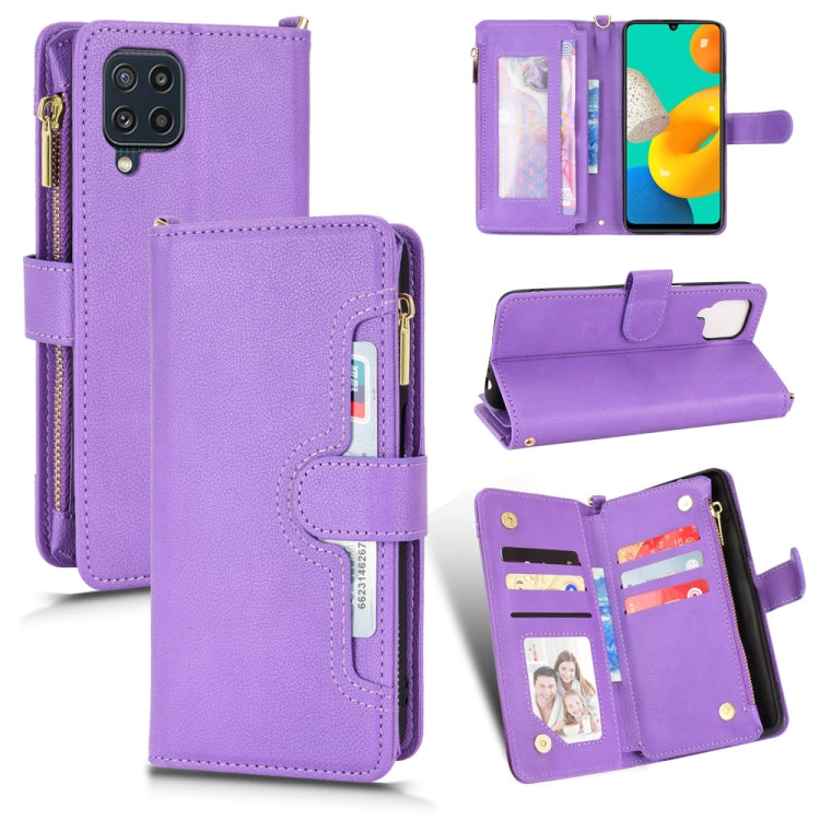 Litchi Texture Zipper Leather Phone Case, For OnePlus Nord N200 5G, For Samsung Galaxy A53, For Samsung Galaxy M32 4G, For Samsung Galaxy Note20