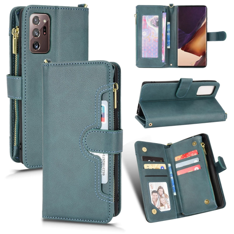 Litchi Texture Zipper Leather Phone Case, For OnePlus Nord N200 5G, For Samsung Galaxy A53, For Samsung Galaxy M32 4G, For Samsung Galaxy Note20
