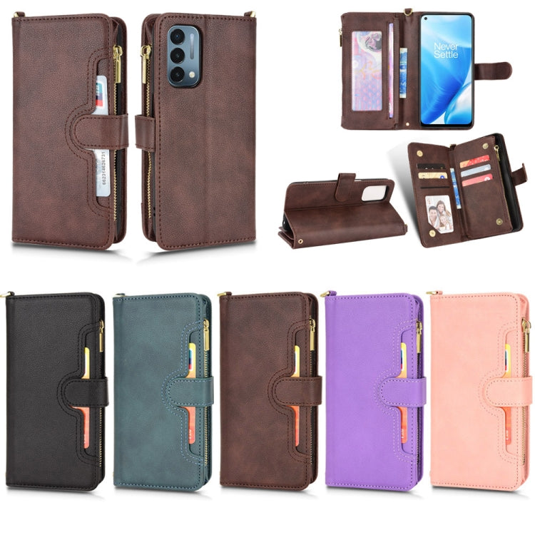 Litchi Texture Zipper Leather Phone Case, For OnePlus Nord N200 5G, For Samsung Galaxy A53, For Samsung Galaxy M32 4G, For Samsung Galaxy Note20, For Samsung Galaxy S20 FE 5G / 4G, For Samsung Galaxy S21+ 5G