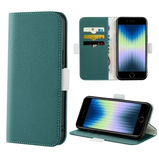 Candy Color Litchi Texture Leather Phone Case, For iPhone SE 2022 / SE 2020 / 8 / 7, For iPhone 8 Plus / 7 Plus, For iPhone 11 Pro, For iPhone 11