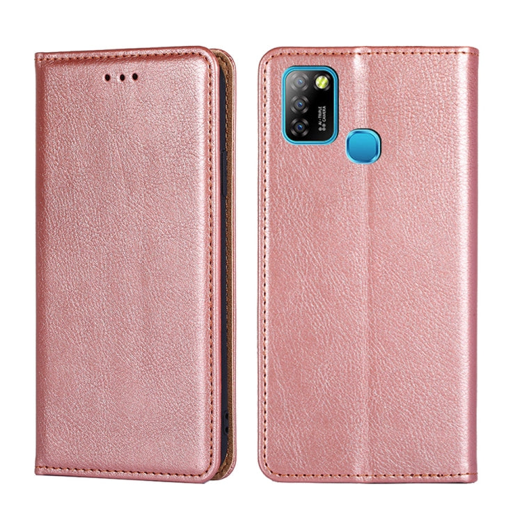 Gloss Oil Solid Color Magnetic Leather Phone Case, For Infinix Hot 10 Lite / Smart 5 X657, For Infinix Smart 4 X653, For Infinix Smart HD 2021 X612, For Itel A48, For Itel Vision 1, For Itel Vision 1 Pro